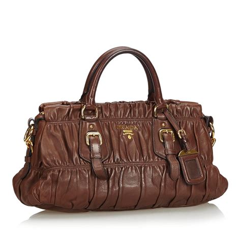 borsa prada marrone vintage|Prada handbags vintage.